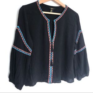 F21 | Geometric Blouse